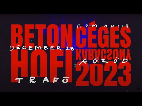 Beton.Hofi x CITROMALE GANG - "Céges Karácsony" - Trafó 2023.