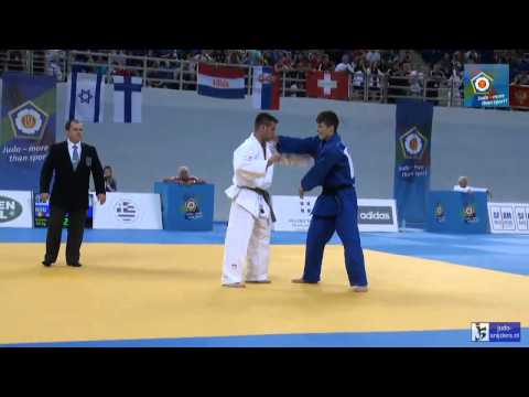 Judo 2014 European Championships Cadets: Theodoropoulos (GRE) - Bodeo (ROU) [-66kg]