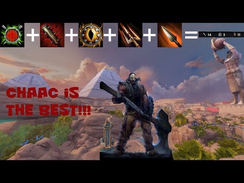 CHAAC IS INSANE! Smite clash game play