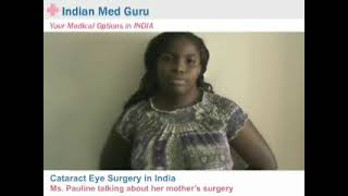 Ms. Pauline, Nigeria patient video testimonial India