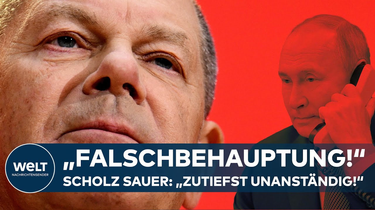 SCHOLZ BEI PUTIN? „Falschbehauptung!“ Bundeskanzler weist Moskau-Gerüchte entschieden zurück