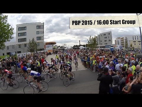 PBP Paris-Brest-Paris 2015 Departure of Sunday Start Groups