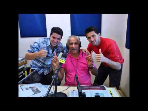 Jefte e Jonatas no programa Serginho Total radio Fluminense AM 540