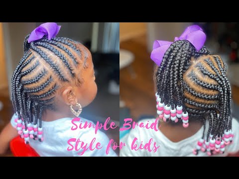 How to: Simple Braid style for kids with...