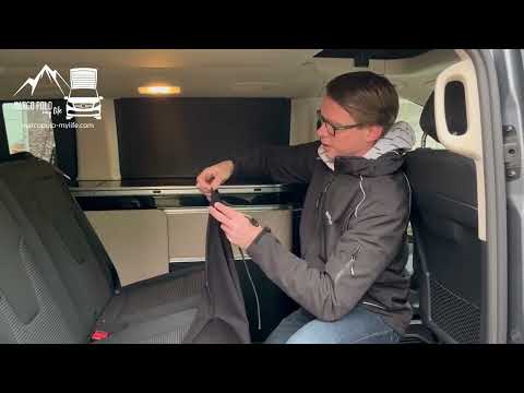 Sichtschutzvorhang im Mercedes Marco Polo nutzen / Campen auch da möglich, wo es nicht erlaubt ist