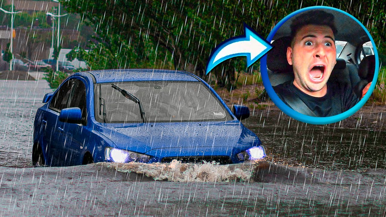 NOSSO CARRO QUASE FOI LEVADO PELA TEMPESTADE!