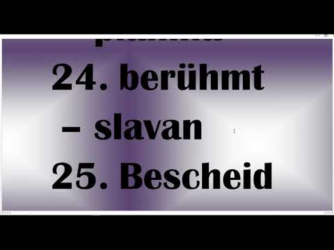 NEMAČKI NA SLOVO B -50 OSNOVNIH REČI NA SLOVO B KOJE SVAKI UČENIK MORA DA ZNA
