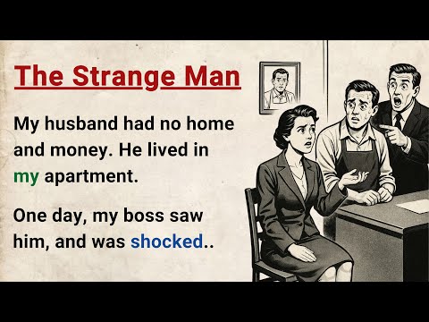 Learn English through Stories Level 3 ⭐ The Strange Man - Improve your English | English Audio Story