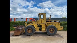 Caterpillar 950F wheel loader demonstration 1991
