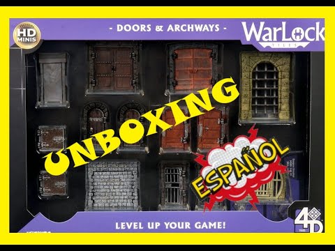 WarLock Tiles: Doors & Archways 🚪🚪  (ESPAÑOL)