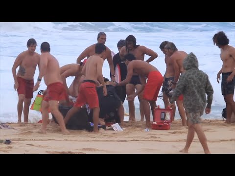 Pro-surfer Makai McNamara in coma after wiping out at Pipeline