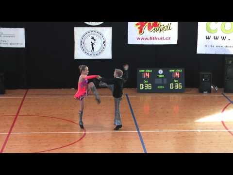 Lukáš Sláma a Anna Fořtová - Pohár Sokola Jinonice - 4. místo