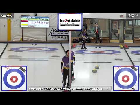 Tran/Sluchinski vs. Sauder/Drummond - Draw 5 - Curling Stadium Alberta Curling Series
