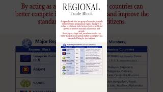 Trade bloc #education #educational #tradebloc #commerce