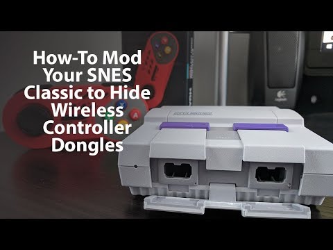SNES Classic Hardware Hack: How to Hide Wireless Controller Dongles For a Cleaner Look