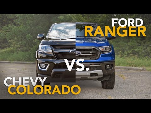 2019 Chevrolet Colorado vs. Ford Ranger Comparison
