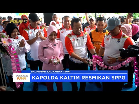 KAPOLDA KALTIM RESMIKAN SPPG DAN TUTUP TURNAMEN BOLA KAPOLDA CUP 2025