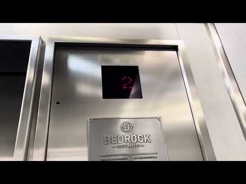 FAST Dover Traction Elevators @ One Detroit Garage - Detroit, MI