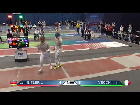 Budapest 2021 SWS - PL64 - Eifler GER v Vecchi ITA