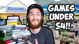 Games Under $4 from the Pawn Shop, Goodwill, and Thrift Store!