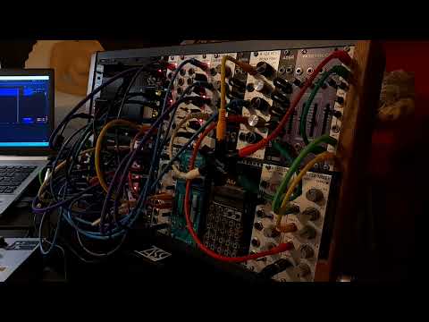 Mesmerizing Modular Ambient with a Single Sound Source (2 hp Pluck)
