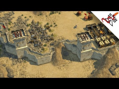 Stronghold Crusader 2 Multiplayer - 1vs1 The Long Siege | Deathmatch [1080p/HD]