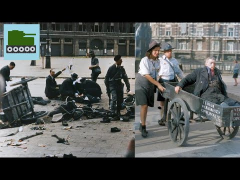 Public Execution Of The Final German Massacre Of World War 2 - The Dam Square Shooting