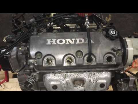JDM HONDA CIVIC EX D15B 1.5L SOHC OBD2 DUAL STAGE VTEC ENGINE, ECU: video still
