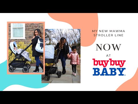 FIRST LOOK at my new MAWMA STROLLER COLLECTION