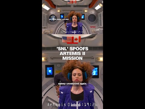‘SNL’ spoofs Artemis II mission, Melania Trump