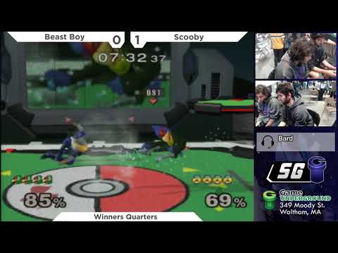 SG 21.11 SSBM - Beast Boy (Falco) vs. Scooby (Sheik) - Melee WQF