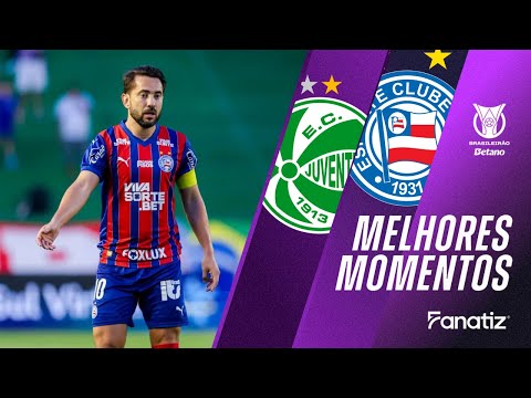 Juventude 1x1 Bahia I Melhores Momentos I Brasileirão 2025