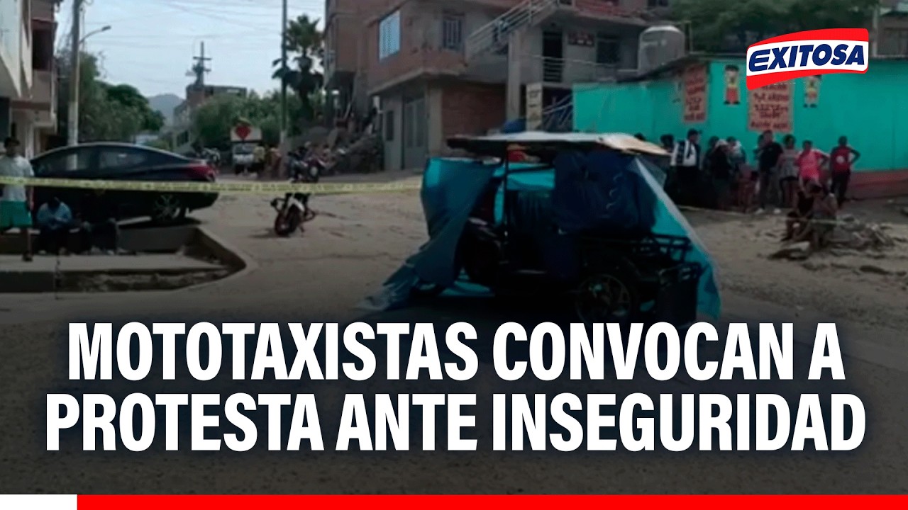 🔴🔵 Gremio de mototaxistas convoca a protesta frente al Congreso: "Sufrimos por la extorsión"