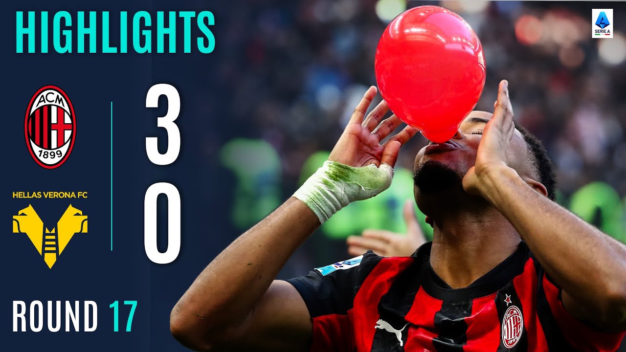 MILAN-VERONA 3-0 | HIGHLIGHTS | Nkunku Seals the Win with First Serie A Brace | SERIE A 2025/26