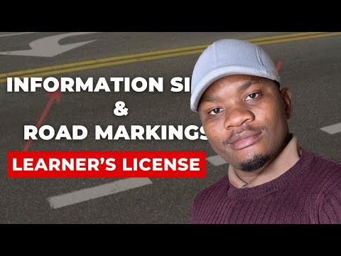 Mastering Information Signs and Road Surface Markings for Your Learner's Licence