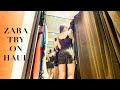 Trying On Dresses At A Zara Store In Greece Changing Room TRY ON HAUL