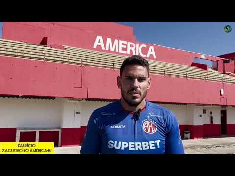 Entrevista com o Zagueiro Fabrício do AMÉRICA-RJ.