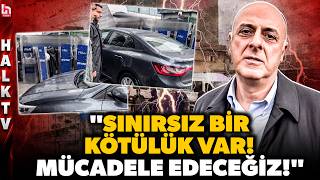 TMSF BİNAYA BÖYLE GİRİŞ YAPTI! Ümit Özlale'den Halk TV'nin gasp edilmesine sert 