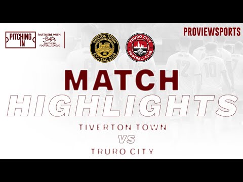 Tiverton Town vs Truro City | Southern League Premier South | 29/08/2022