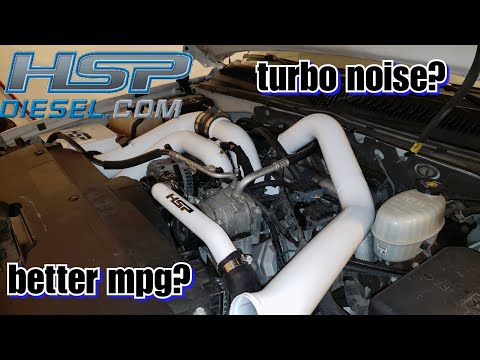 HSP duramax intercooler pipe