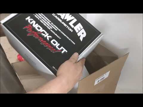 Quick Fuel Brawler Carburetor by Holley Unpackage