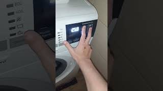 how to turn on service mode on Electrolux (volume max)