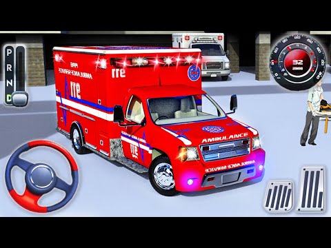 Emergency Ambulance Survival Simulator - City Rescues Van Driver #01 - Best Android GamePlay
