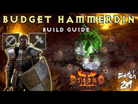 Budget HammerDin Build Guide: A Classic Fun Build On Dollar Store Budget! - Diablo 2 Resurrected