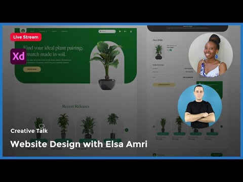 Website Design In Adobe Xd with Elsa Amri