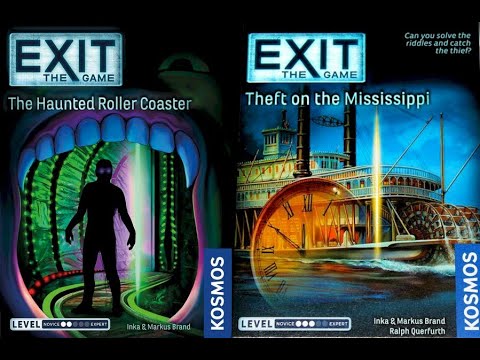 Dad vs Daughter - Exit: The Haunted Rollercoaster & Theft on the Mississippi