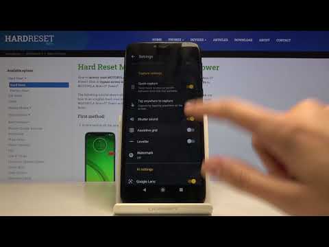How to Manage Camera Grid Lines in MOTOROLA Moto G7 Power – Find Helper Lines Feature