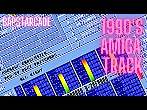 1990 retro Commodore Amiga Music Track Awesome Earblaster