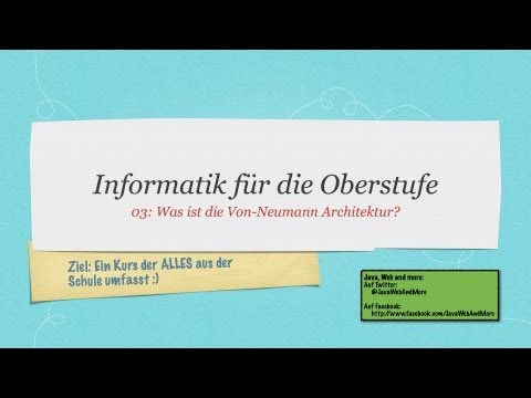 IFDO03 Was ist die Von-Neumann Architektur?