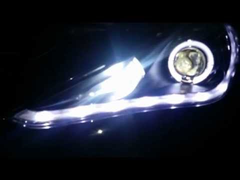 2011-2013 Hyundai Sonata LED Halo Bi Xenon HID Lights